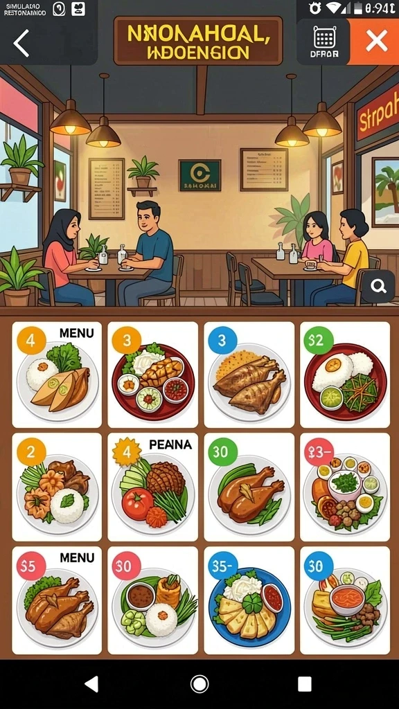 hartaspin - Tampilan awal HARTASPIN yang menarik dan colorful.