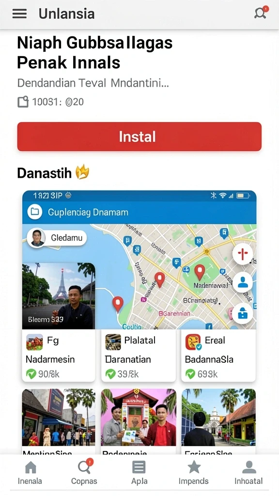 hartaspin - Fitur sosial yang memungkinkan interaksi dengan pemain lain.
