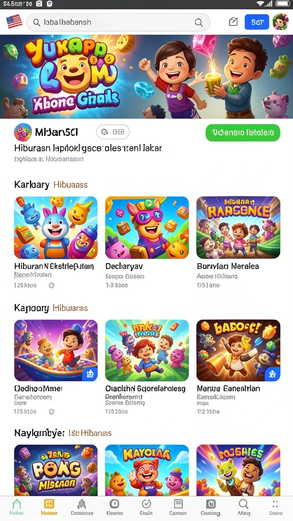 serubet - Screenshot dari karakter utama dalam SERUBET.